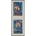 AUSTRALIA - 1997 45c Nocturnal Animals, self-adhesive set of 2, MNH – SG # 1720a