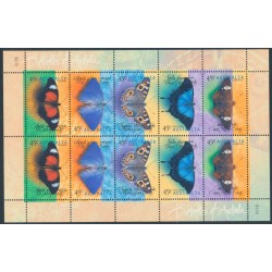 AUSTRALIA - 1998 Butterflies sheetlet of 10, MNH – SG # 1810a