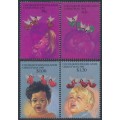 COCOS ISLANDS - 1991 38c to $1.20 Christmas set of 4, MNH – SG # 247-250