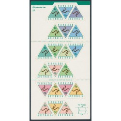 AUSTRALIA - 1994 45c ATM self-adhesive sheetlet of 20 (Postpak), MNH – SG # 1495ab