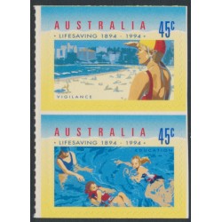 AUSTRALIA - 1994 45c Lifesaving booklet set of 2, MNH – SG # 1443-1444