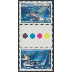 AUSTRALIA - 1994 45c Sydney to Hobart Yacht Race gutter pair, MNH – SG # 1491a