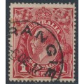 AUSTRALIA - 1917 1d deep orange-brown KGV (shade = G24), used – ACSC # 71O AUSTRALIA - 1917 1d deep orange-brown KGV (shade = G24), used – ACSC # 71O