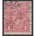 AUSTRALIA - 1918 1d lilac-pink KGV (shade = G28½), used – ACSC # 71T AUSTRALIA - 1918 1d lilac-pink KGV (shade = G28½), used – ACSC # 71T
