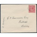 AUSTRALIA - 1918 1d red-brown KGV (shade = G77), on cover – ACSC # 72O AUSTRALIA - 1918 1d red-brown KGV (shade = G77), on cover – ACSC # 72O