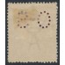 AUSTRALIA - 1918 1d red KGV (G73), 'line under RVT' [III/42], MH – ACSC # 72P(2)g+bb