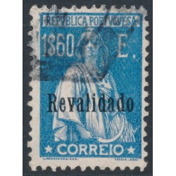 PORTUGAL - 1929 1.60E blue Ceres, overprinted Revalidado, used – Michel # 514