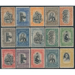 PORTUGAL - 1927 2c to 4.50E Independence set of 15, MH – Michel # 440-454