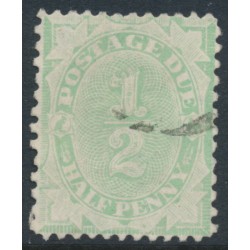AUSTRALIA - 1907 ½d green Postage Due, perf. 12:11, crown A watermark, used – SG # D45