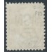 AUSTRALIA - 1903 5/- emerald Postage Due, perf. 12:11, inverted watermark, used – SG # D33