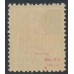 AUSTRALIA - 1909 5/- rose-red/green Postage Due, perf. 12:12½, crown A watermark, MH – SG # D71