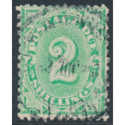 AUSTRALIA - 1903 2/- emerald Postage Due, perf. 12:11, upright watermark, used – SG # D32