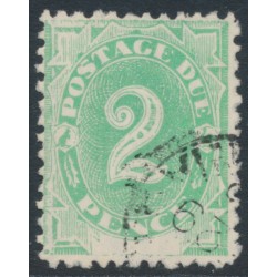AUSTRALIA - 1902 2d emerald Postage Due, blank base, perf. 12:12, used – SG # D3