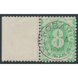 AUSTRALIA - 1902 8d emerald Postage Due, blank base, perf. 12:12, CTO – SG # D7