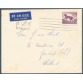 AUSTRALIA - 1963 1/2 purple Thylacine on cover to The Netherlands – ACSC # 364A AUSTRALIA - 1963 1/2 purple Thylacine on cover to The Netherlands – ACSC # 364A
