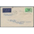 AUSTRALIA - 1962 2/3 Empire Games on airmail cover to Denmark – ACSC # 391 AUSTRALIA - 1962 2/3 Empire Games on airmail cover to Denmark – ACSC # 391