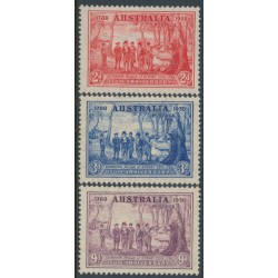 AUSTRALIA - 1937 2d to 9d NSW Anniversary set of 3, MH – SG # 193-195