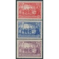 AUSTRALIA - 1937 2d to 9d NSW Anniversary set of 3, MH – SG # 193-195