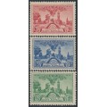 AUSTRALIA - 1936 2d to 1/- SA Centenary set of 3, MNH – SG # 161-163
