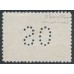 AUSTRALIA - 1929 3d green Airmail (horizontal mesh paper), perf. OS, CTO – SG # O119 AUSTRALIA - 1929 3d green Airmail (horizontal mesh paper), perf. OS, CTO – SG # O119