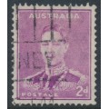 AUSTRALIA - 1941 2d purple KGVI, watermark inverted, used – SG # 185w