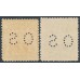 AUSTRALIA - 1930 1½d red & 3d blue Sturt set of 2, perf. OS, MNH – SG # O121-O122