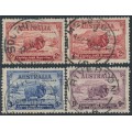 AUSTRALIA - 1934 2d to 9d MacArthur Centenary set of 4, used – SG # 150-152+150a