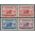 AUSTRALIA - 1934 2d to 9d MacArthur Centenary set of 4, MNH – SG # 150-152+150a