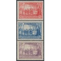AUSTRALIA - 1937 2d to 9d NSW Anniversary set of 3, MNH – SG # 193-195