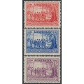 AUSTRALIA - 1937 2d to 9d NSW Anniversary set of 3, MNH – SG # 193-195 AUSTRALIA - 1937 2d to 9d NSW Anniversary set of 3, MNH – SG # 193-195