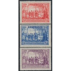 AUSTRALIA - 1937 2d to 9d NSW Anniversary set of 3, MNH – SG # 193-195