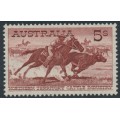 AUSTRALIA - 1961 5/- red-brown Cattle on cream paper, MNH – SG # 327 AUSTRALIA - 1961 5/- red-brown Cattle on cream paper, MNH – SG # 327
