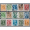 RUSSIA / USSR - 1927 Strength of the Revolution set of 15, used – Michel # 339-353 RUSSIA / USSR - 1927 Strength of the Revolution set of 15, used – Michel # 339-353