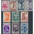 RUSSIA / USSR - 1939 Agriculture Congress set of 10, MH – Michel # 699-708 RUSSIA / USSR - 1939 Agriculture Congress set of 10, MH – Michel # 699-708