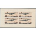 RUSSIA / USSR - 1937 1R black/brown Aircraft Exhibition M/S, MH – Michel # Block 3 RUSSIA / USSR - 1937 1R black/brown Aircraft Exhibition M/S, MH – Michel # Block 3