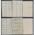 RUSSIA - 1922 5000R to 22500R Definitives set of 6, used – Michel # 176-179