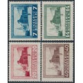 RUSSIA / USSR - 1925 Lenin Mausoleum set of 4, perfed, MH – Michel # 292A-295A RUSSIA / USSR - 1925 Lenin Mausoleum set of 4, perfed, MH – Michel # 292A-295A