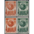 RUSSIA / USSR - 1946 October Revolution sets, perf. & imperf., MH – Michel # 1074-1075 RUSSIA / USSR - 1946 October Revolution sets, perf. & imperf., MH – Michel # 1074-1075