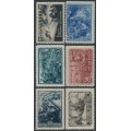 RUSSIA / USSR - 1942 Great Fatherland War set of 6, MH – Michel # 836-841 RUSSIA / USSR - 1942 Great Fatherland War set of 6, MH – Michel # 836-841