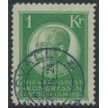 SWEDEN - 1924 1Kr green World Postal Congress, used – Facit # 208 SWEDEN - 1924 1Kr green World Postal Congress, used – Facit # 208