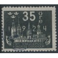 SWEDEN - 1924 35öre grey-black World Postal Congress, used – Facit # 202 SWEDEN - 1924 35öre grey-black World Postal Congress, used – Facit # 202