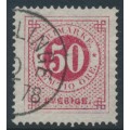 SWEDEN - 1872 50öre carmine Ring Type, perf. 14, used – Facit # 26f SWEDEN - 1872 50öre carmine Ring Type, perf. 14, used – Facit # 26f