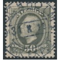 SWEDEN - 1891 50öre olive-grey Oscar II, used – Facit # 59d SWEDEN - 1891 50öre olive-grey Oscar II, used – Facit # 59d