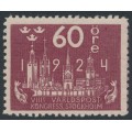 SWEDEN - 1924 60öre red-lilac World Postal Congress, MH – Facit # 206 SWEDEN - 1924 60öre red-lilac World Postal Congress, MH – Facit # 206