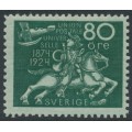 SWEDEN - 1924 80öre blue-green UPU Anniversary, MH – Facit # 222 SWEDEN - 1924 80öre blue-green UPU Anniversary, MH – Facit # 222