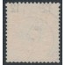 SWEDEN - 1918 12öre on 25öre orange Gustav V, misplaced overprint, used – Facit # 100v3