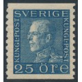 SWEDEN - 1925 25öre blue Gustav V, MNH – Facit # 183a SWEDEN - 1925 25öre blue Gustav V, MNH – Facit # 183a