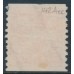 SWEDEN - 1921 5öre brown Lion, type II, perf. 2-sides, inverted lines watermark, used – Facit # 142Acc SWEDEN - 1921 5öre brown Lion, type II, perf. 2-sides, inverted lines watermark, used – Facit # 142Acc