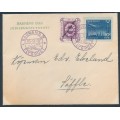 SWEDEN - 1937 Children's Day Silverjubiléet overprint on cover – Facit # HF2