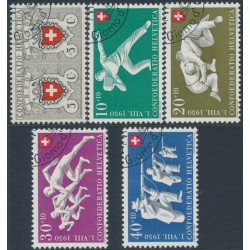 SWITZERLAND - 1950 Pro Patria set of 5, CTO – Michel # 545-549 SWITZERLAND - 1950 Pro Patria set of 5, CTO – Michel # 545-549